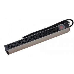 REGLETA 19" 8xC13 + 3xC19+INTERRUPTOR