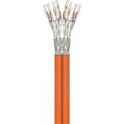 CABLE SFTP CAT7A 10G NARANJA LSZH DUPLEX