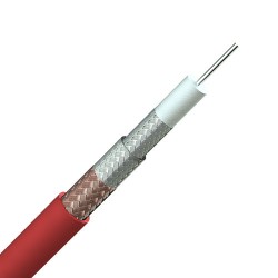 CABLE TRIAX11 PUR REINFORCED ROJO