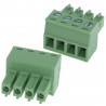 CONECTOR BORNA EUROBLOCK 4 PIN H 3,81mm