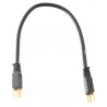 CABLE AUDIO GHIELMETTI PATCH 3 PIN 30cm