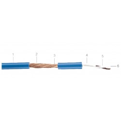 CABLE MICRO 2VIAS+PANT.REDONDO 5,4mmAZUL