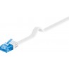 CABLE UTP CAT6A PLANO RJ45 M-M 7M BLANCO