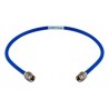 CABLE SMA M-M 0,50Mts 18GHz 50 Ohm AZUL