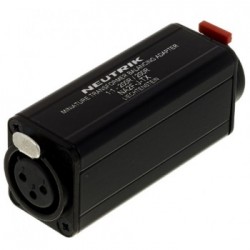 ADAPTADOR IMPEDANCIA XLR3 H-JACK 6,3H NE
