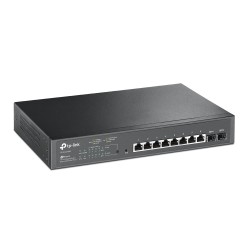 SWITCH POE 8 PUERTOS+2 SFP...