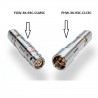 CONECTOR HIBRIDO FIBRA OPTICA FHW.3K.93C