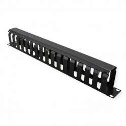 PASAHILOS 19" CON TAPA PRESION 1U 6cm N