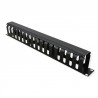 PASAHILOS 19" CON TAPA PRESION 1U 6cm N