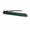 REGLETA 19" 8 TOMAS SCHUKO+INTERRUPTOR P