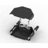 CARCASA DB25 LIBRO PLASTICO NEGRO