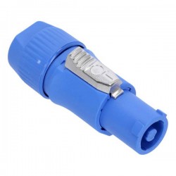 CONECTOR POWERCON 20A IN AZUL COMPATIBLE