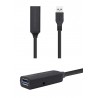 CABLE USB A 3.0 M-H AMPLIFICADO 15M V3.0