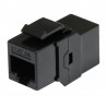 DOBLE HEMBRA RJ45 UTP CAT6A PANEL KEYSTO