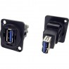 CONECTOR ADAPTADOR USB 3.0 A H-H PANEL N
