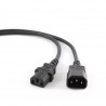 CABLE ALIMENTACION C13 H-C14 M 1M NEGRO