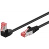 CABLE SFTP CAT6 RJ45 M-M CODO-RECTO 0,50