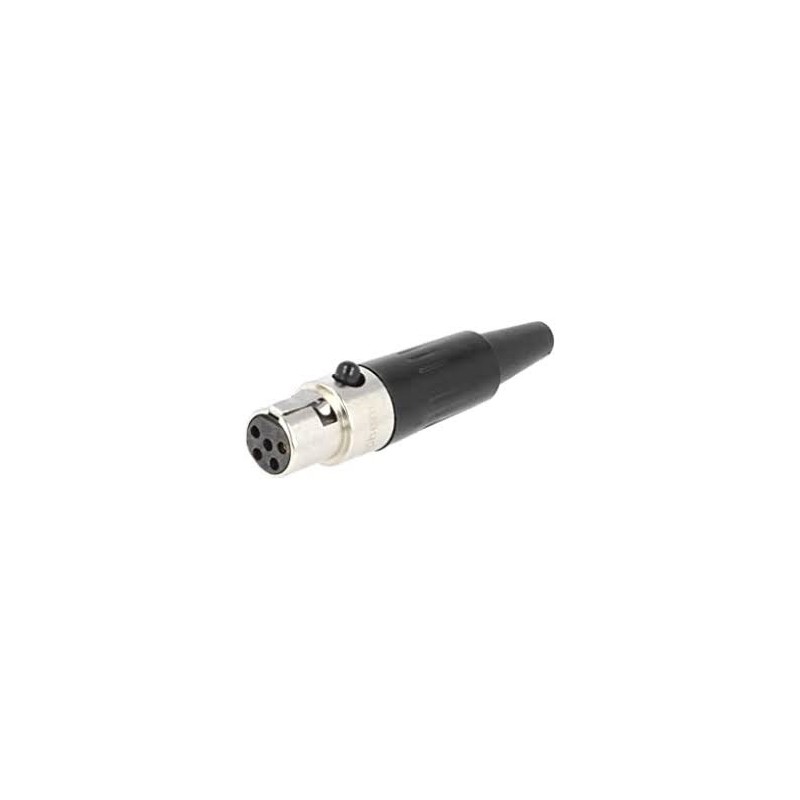 CONECTOR MINI XLR5 PIN HEMBRA AMPHENOL