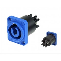 CONECTOR POWERCON 20A IN AZUL CHASIS NEU