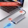 ADAPTADOR USB C M-VGA+HDMI+RJ45+3XUSB+1U