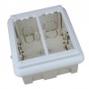 CAJA EMPOTRAR DE MECANISMOS 2 MODULOS