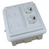 CAJA EMPOTRAR DE MECANISMOS 2 MODULOS