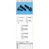 TACO BRIDA NYLON 6mm (7,2x24,7mm) NEGRO