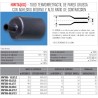 TERMORETRACTIL 33mm ADHESIVO NEGRO 6 a 1
