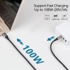 CABLE USB C M-M 3M CargaRapida QC3.0/4.0
