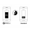 ALIMENTADOR 220V 2xUSB 5A 28W QC3.0 NEGR