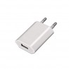 ALIMENTADOR 220V 1xUSB 1A BLANCO