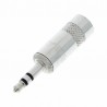 CONECTOR MINIJACK M 3,5mm ST REAN NIKEL