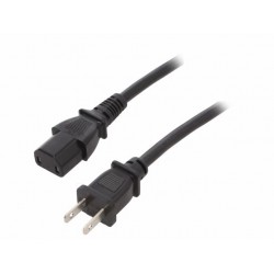 CABLE ALIMENTACION USA-C17 H 2,5M Sin TT
