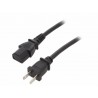 CABLE ALIMENTACION USA-C17 H 2,5M Sin TT