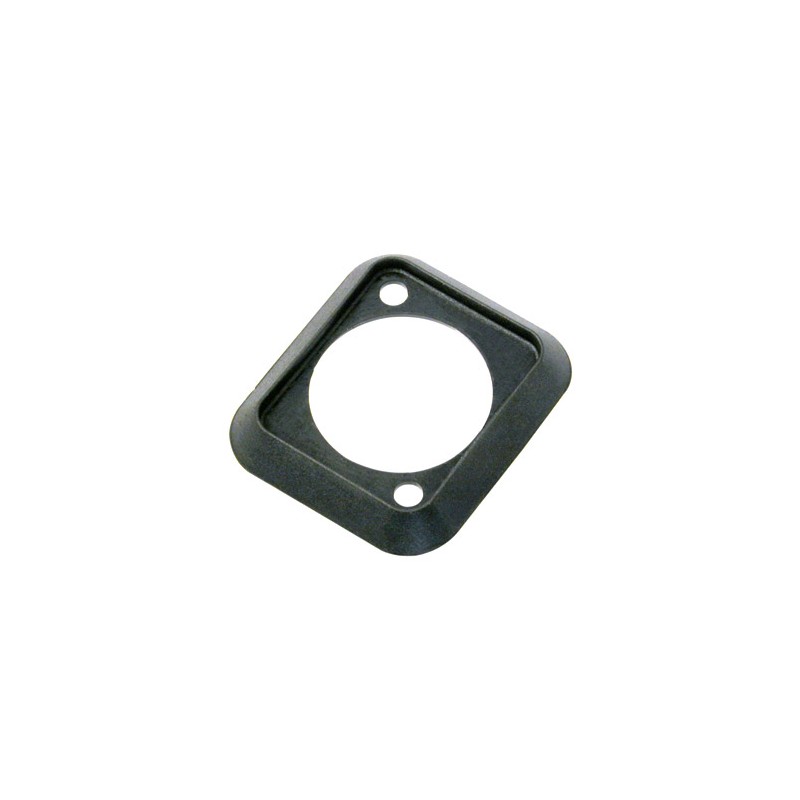 MARCO GOMA PARA XLR COLOR NEGRO NEUTRIK