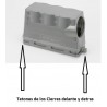 CARCASA AMPHENOL CODO 90º TALLA E24 M40