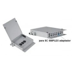 CAJA MURAL 16 SC SIMPLEX METALICA