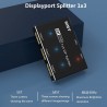 SPLITTER DISPLAYPORT 1 Entrada-3 Salid8K