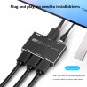 SPLITTER DISPLAYPORT 1 Entrada-3 Salid8K