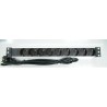 REGLETA 19" 9 TOMAS SCHUKO SIN INT. ALUM