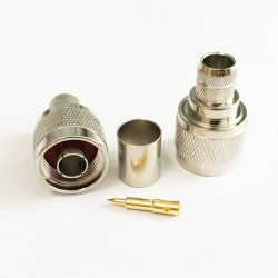 CONECTOR N MACHO RG213 CRIMPAR