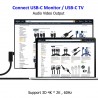 CABLE USB C M-M 3M NEGRO V3.1 GEN-2 100W