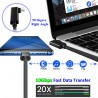 CABLE USB C M-M 3M NEGRO V3.1 GEN-2 100W