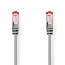 CABLE SFTP CAT6 RJ45 M-M 15M GRIS LSZH