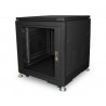 RACK 19" 10U ESP.AUDIO+RUEDAS+2 VENT+BAN