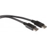 CABLE DISPLAYPORT M-M 4K V.1.2 3M NEGRO
