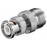 ADAPTADOR BNC MACHO-UHF PL259 HEMBRA
