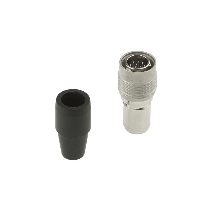 CONECTOR HIROSE SERIE HR10A M 12 PIN SOL