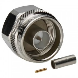 CONECTOR N MACHO RG174 CRIMPAR