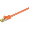 CABLE SFTP CAT7 RJ45 M-M 8M NARANJA LSZH